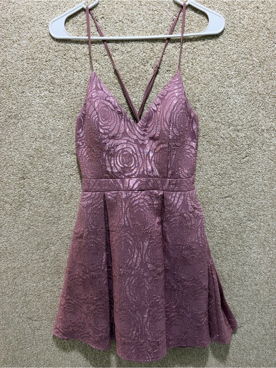 MANIJU Dresses & Skirts - Maueve rosette mini dress pocket coquette balletcore regency wedding guest MED